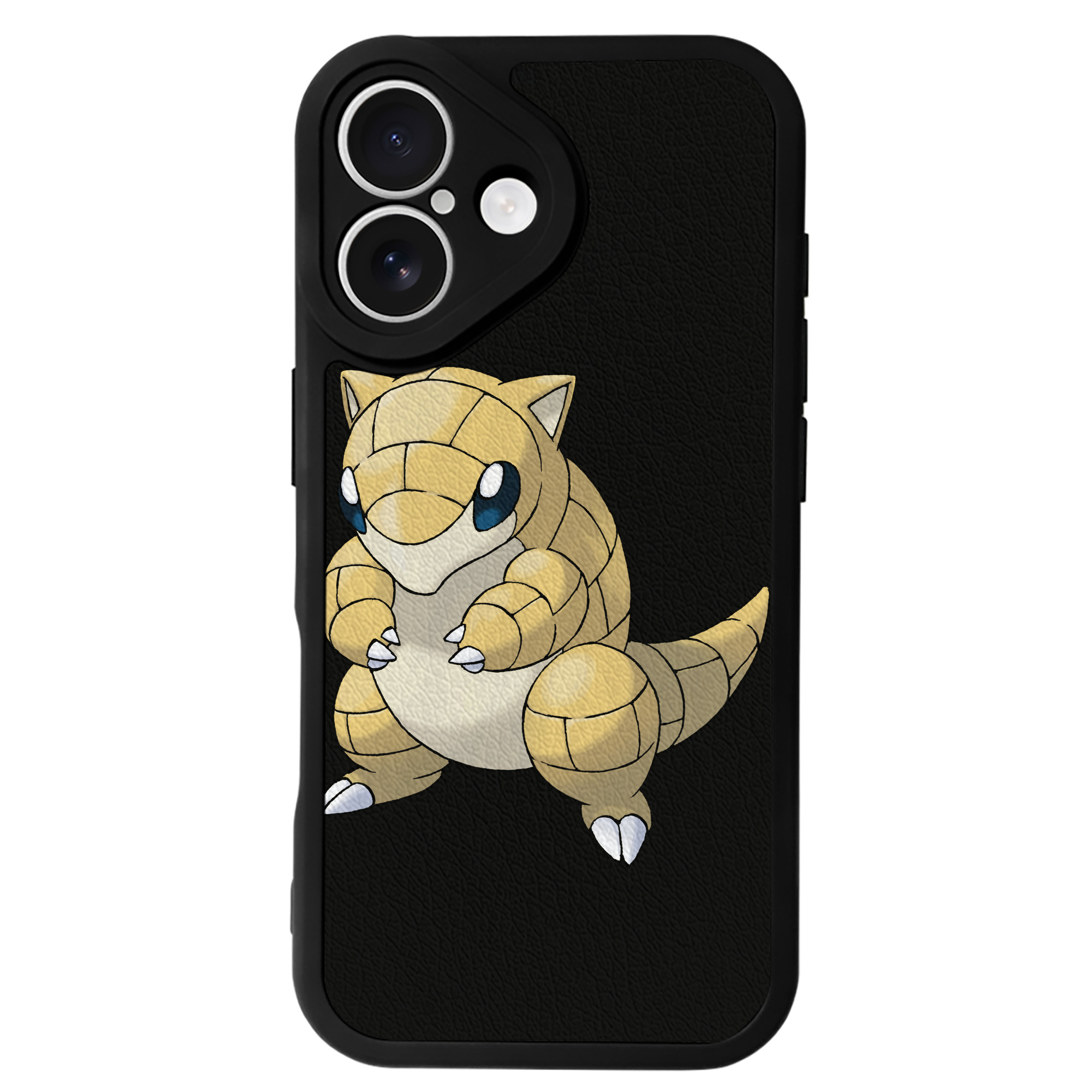 （画像用） ポケットモンスター Pokémon 【iPhone 16シリーズ対応】シリコンスマホケース（レザー調） 材質：シリコン